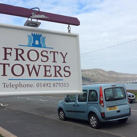 ランディドノー Frosty Towers Bed & Breakfast エクステリア 写真